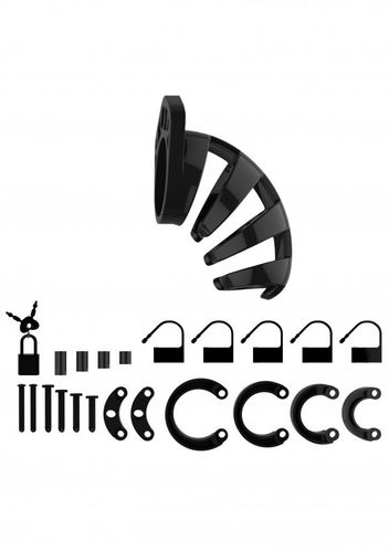 chastity model 02 black pas cnoty czarny man cage na Arena.pl