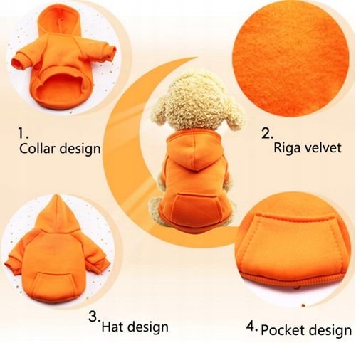 UBRANIE DLA PSA KOTA BLUZA Z KAPTUREM RÓŻOWA XS na Arena.pl