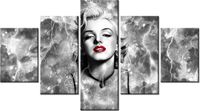 75CM 120 OBRAZ 5 ELEM MARYLIN MONROE ELEKTRYZUJE ŚCIENNY DRUK