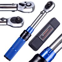 Klucz Dynamometryczny 1/4 2-15Nm Blokada Certyfikat Kalibracji dwukierunkow