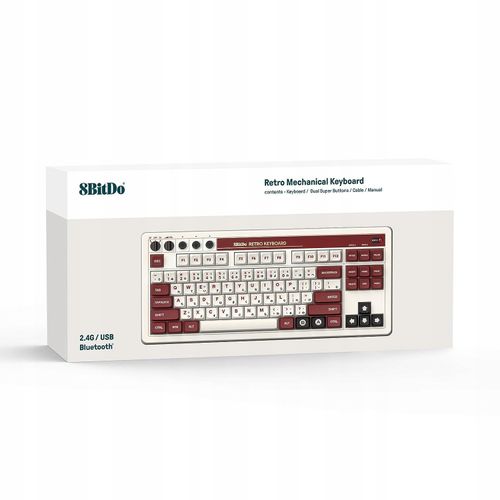 Klawiatura 8BitDo Mechanical Keyboard Fami Ed. na Arena.pl