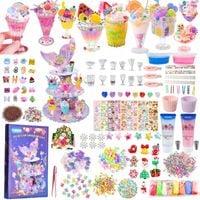 DUŻY DIY ZESTAW TWORZENIA LODY ZESTAW STWÓRZ SWÓJ NIEPOWTARZALNY DIY LODY