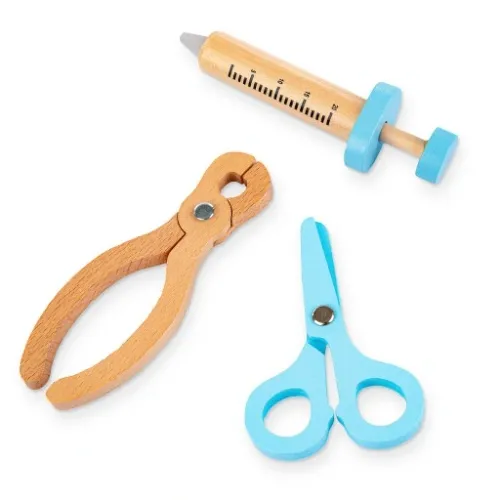 ZESTAW MAŁEGO LEKARZA DLA DZIECI DOKTOR PIELĘGNIARKA WALIZKA KINDERPLAY na Arena.pl