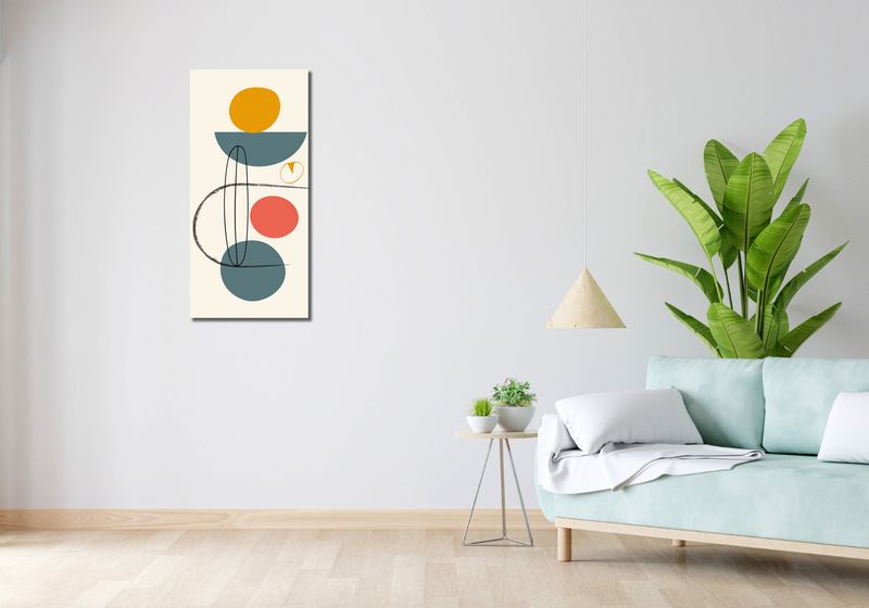 Obraz 40x90cm Równe Kompozycje zdjęcie 2