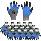 RĘKAWICE WODOODPORNE OCHRONNE ROBOCZE OGRODOWE ARCTIC ROZM. 9 ZESTAW 15 par