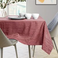 Obrus plamoodporny VESTA 120x240  owal brudny róż AmeliaHome