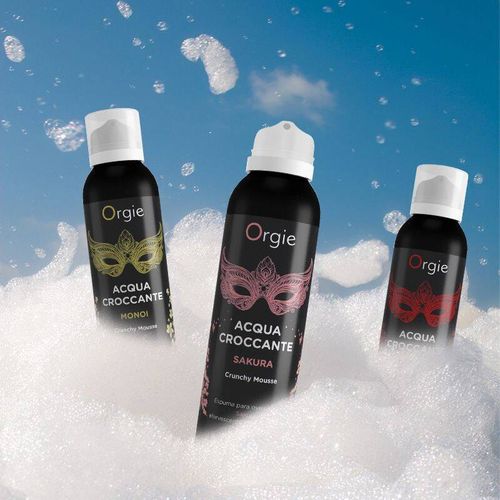 Pianka Musująca Do Masażu Acqua Croccante Crunchy Mousse Monoi Orgie 150 Ml na Arena.pl