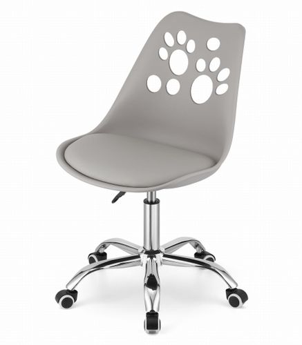 Krzesło obrotowe PRINT - szare na Arena.pl