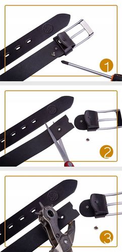 Betlewski Pasek męski skóra naturalna prostokątna klamra trwały 105 na Arena.pl