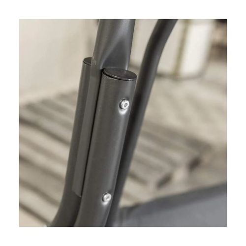 huśtawka ogrodowa 3-osobowa z baldachimem i 2 poduszkami, grafitowa ho01 na Arena.pl