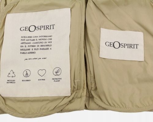GEOSPIRIT Camomilla Jacket IT42 Beige With Drawstring EU36 na Arena.pl