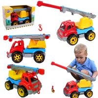 pojazd dźwig auto budowlane dla dzieci 4555