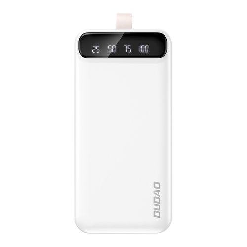 DUDAO DUŻY MOCNY POWERBANK 30000 mAh 2x USB / USB C Z LAMPKĄ LED na Arena.pl