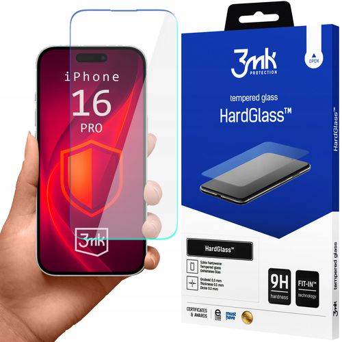 Apple iPhone 16 Pro - 3mk HardGlass na Arena.pl