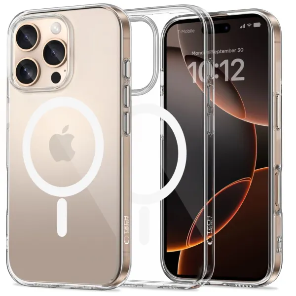 Etui Tech-Protect FlexAir MagSafe na iPhone 16 Pro Max - przezroczyste zdjęcie 1