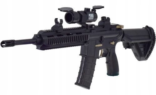 DUŻY KARABIN AUTOMAT 2W1 IMPONUJĄCY DESIGN REALISTYCZNY CELNY TRAFNY ZESTAW na Arena.pl