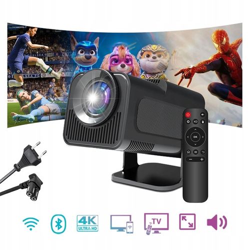 PROJEKTOR RZUTNIK PRZENOŚNY HY320 MINI SMART HD LED ANDROID WiFi TV na Arena.pl