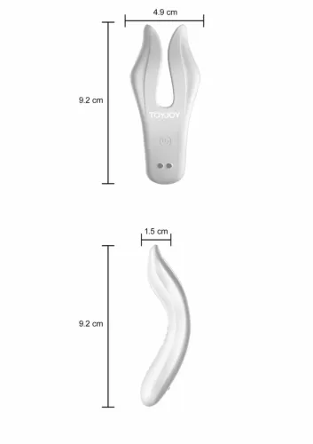 toyjoy bloom erogenous zone stimulator ergonomiczny model do masażu na Arena.pl