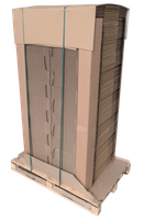 PALETA 650 x Karton klapowy 3W 370x370x260mm