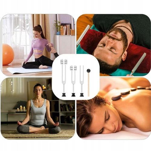 Kamerton 128/256/512 HZ aluminium do diagnostyki słuchu wibracji Stroik na Arena.pl