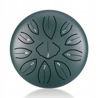 HLURU TWG11-6-MALACHITE TONGUE DRUM TANK HANDPAN
