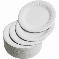 talerz papierowy okrągły tacki 15cm  100 szt.