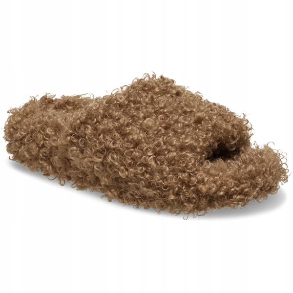 Damskie Ocieplane Buty Klapki Crocs Classic Dodle Fur Lined Slide 39-40 zdjęcie 3