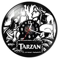 Zegar ścienny z płyty winylowej Tarzan 970.14