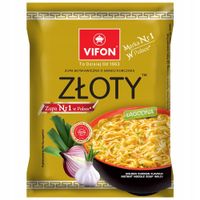 VIFON ZUPA BŁYSKAWICZNA zupka chińska - KURCZAK ZŁOTY 70g - ŁAGODNA x1