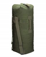 2X Torba transportowa wór worek marynarski plecak Mil-Tec US 75L PVC +GR.