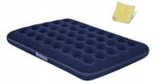 Materac Dmuchany Welurowy Dwuosobowy Łóżko Bestway 67002 191x137cm