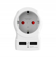 Adapter podróżny Skross Europe to UK USB 1.500280 50 krajów 2x USB