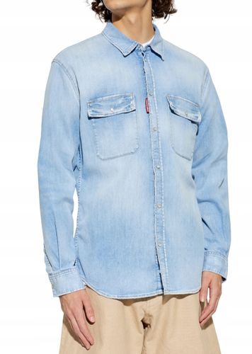 DSQUARED2 KOSZULA JEANSOWA CANADIAN VINTAGE SHIRT R.48 na Arena.pl