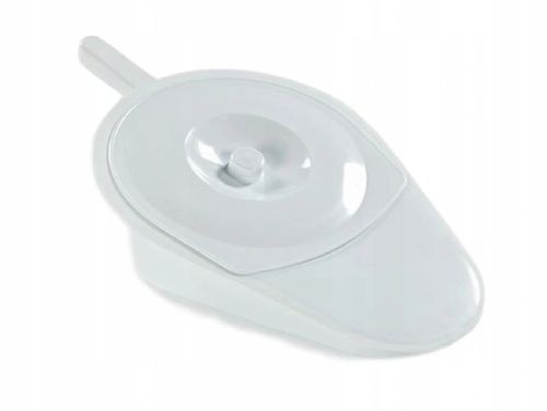 Basen sanitarny z pokrywką 3 l biały NOCNIK Z POKRYWKĄ na Arena.pl