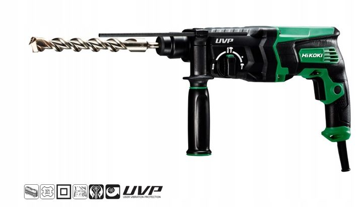 HIKOKI DH28PCY2 MŁOTOWIERTARKA 850W 3,4J zdjęcie 1