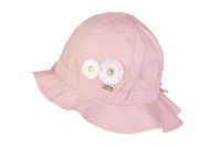 Tutu kapelusz na lato wydłużone rondo kwiatki UV +30 48-50