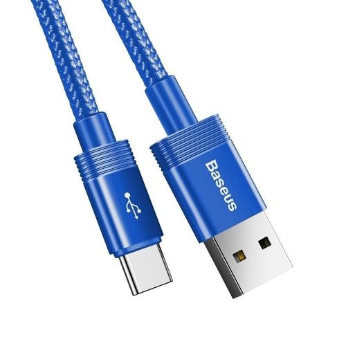 Kabel USB Baseus Data Faction 3w1 Typ C / Lightning / Micro 3,5A 1,2m (niebieski) na Arena.pl