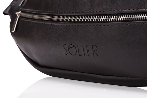 Nerka męska Solier Delphi ciemny brąz na Arena.pl