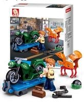 KLOCKI SLUBAN TOWN Motor mechanik 45 - B0717C  Kompatybilne z LEG COB