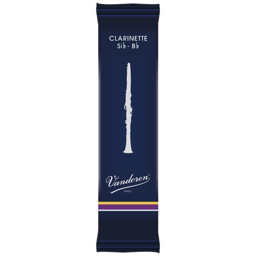 Stroik klarnet Bb 2,5 Vandoren Classic Blue CR1025 3 szt. ZESTAW na Arena.pl