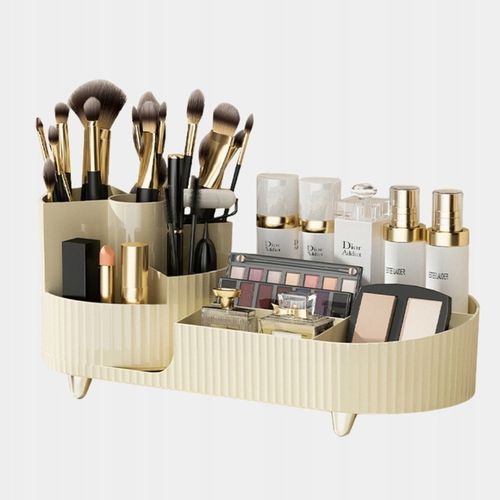 Organizer obrotowy biurowy i kosmetyczny kuferek elegancki pojemnik na Arena.pl