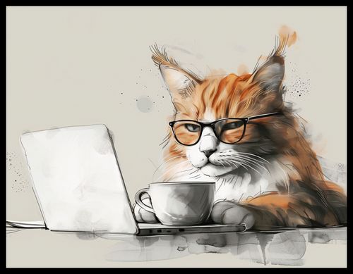 Plakat 65x50cm Nie przed Kawusią na Arena.pl