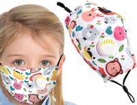Maska Dla Dzieci Na Twarz Maseczka Bawełniana