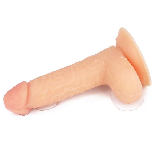 Wyżyłowany Penis Gruby Z Przyssawką Dildo 18 Cm na Arena.pl