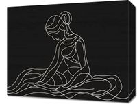 Obraz 50x40cm Pozycja Siedząca
