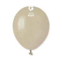 Balony pastelowe brązowe kawa z mlekiem latte, 12 cm 3 szt.
