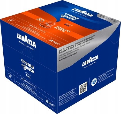 Kapsułki do NESPRESSO LAVAZZA Crema e Gusto FORTE 80 szt. na Arena.pl