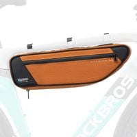 Torba rowerowa pod ramę wodoodporna 2 l - pomarańczowa