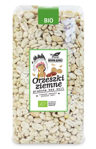 Orzeszki Ziemne PraŻone BEZ Soli BIO 1 kg - BIO Planet na Arena.pl