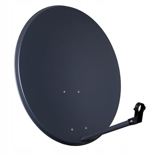 ANTENA SATELITARNA CZASZA TALERZ GRAFIT STALOWA MOCNA FULL HD 4K CORAB na Arena.pl